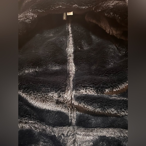 H&M interior faux fur heavy jacket size medium - Picture 9 of 10